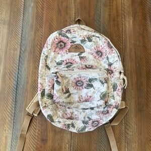 O’Neill Floral Flower Backpack Book Bag